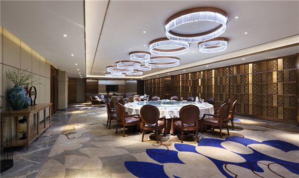 北京新中式餐厅装修设计效果图